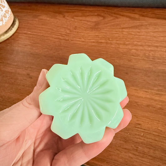 Jadeite dice dish