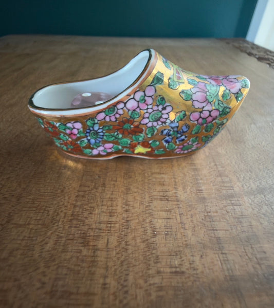 Vintage Millefleur Clog