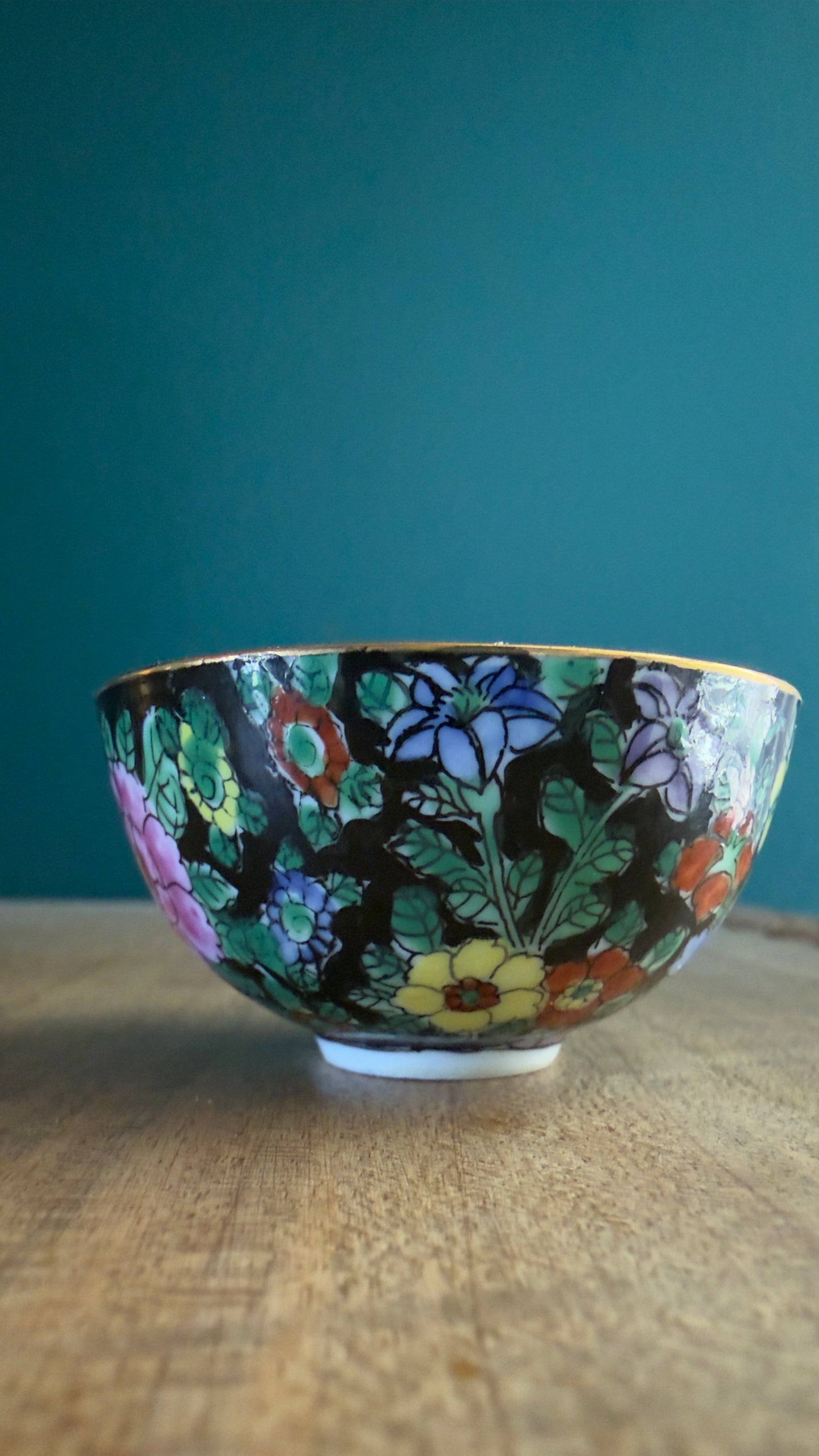 Vintage Mini Famille Noir Bowl