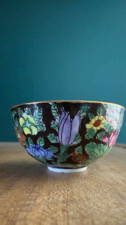 Vintage Mini Famille Noir Bowl