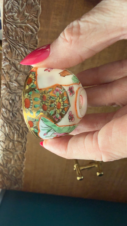 Vintage Famille Rose Miniature Bowl