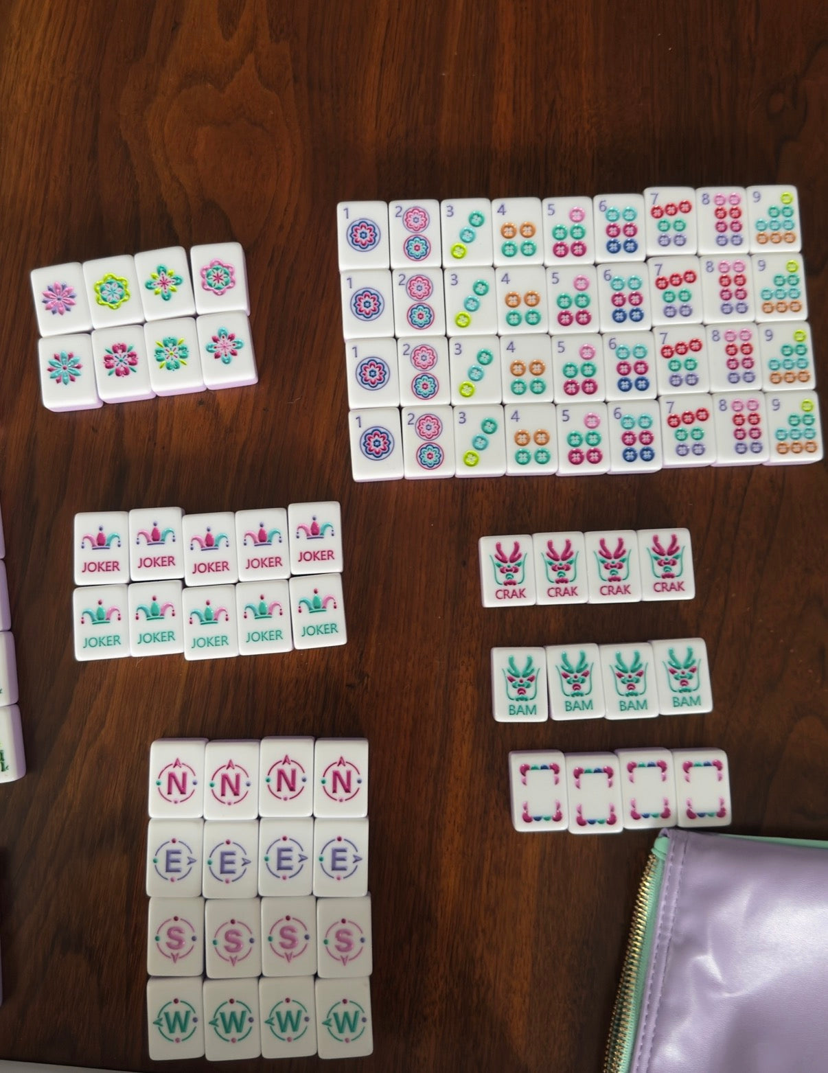 Pre-Owned Virora Mahjong Amethisse Tile Set